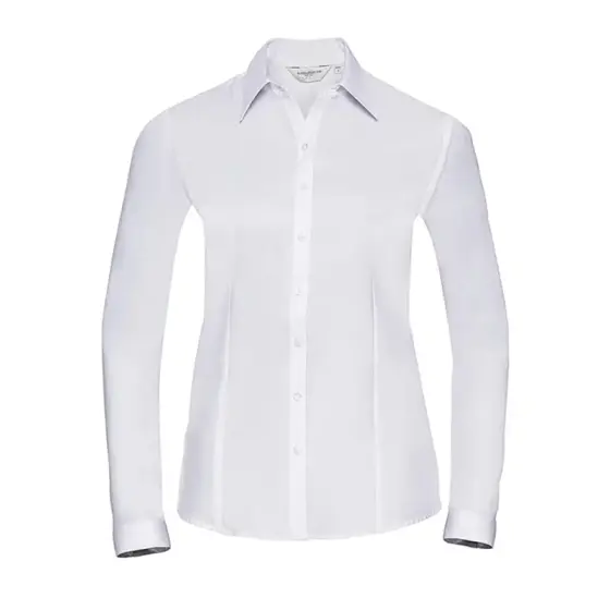 Ladies' LS Herringbone Shirt